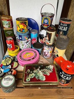 Retro plechovky