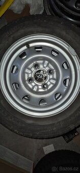 4 ks pneu +disky na Felicia Barum Briliant 2 ,165/70 R13,