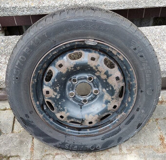 Kolo disk Fabia 14" Barum Plaris3 165/70 R14 ET35 Brno/Kyjo