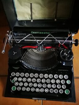 Psací stroj Continental Wanderer
