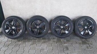 Prodám orig.alu Škoda - typ alu Nevis - pneu zimní 215/55/17