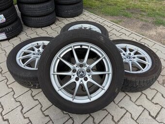 4x al kola 5x112 17 + pneu letní 225/55 R17C
