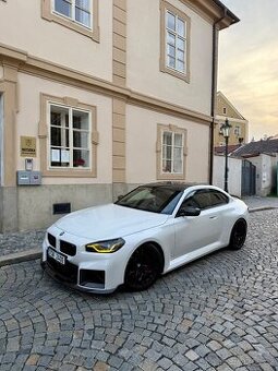 BMW M2 G87 8AT Track ČR DPH Full Carbon Sedačky Záruka