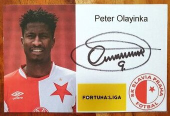 Autogram Petera Olayinky