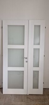Masivní dřevěné dveře lakované více rozměrů