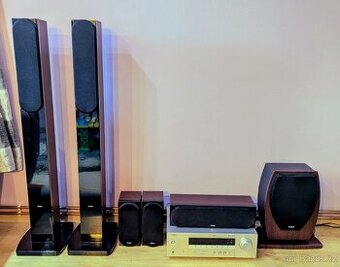 Domácí kino 5.1 + receiver Yamaha