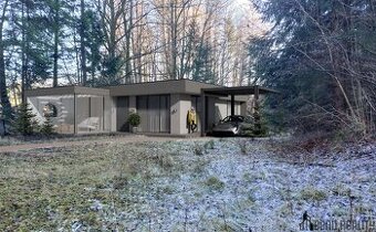 Prodej stavebních pozemků s rekreační chatou 535 m² v Branné - 1