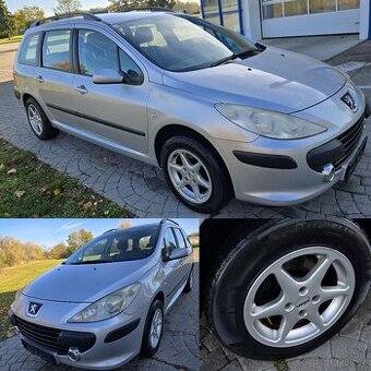 PEUGEOT  307 SW 1,4 16v  BENZÍNOVÝ ČTYŘVÁLEC KLIMA, ALU KOLA