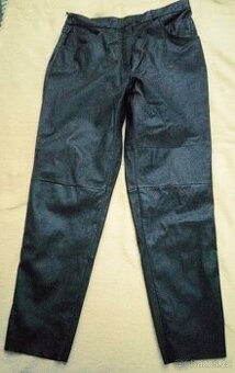 Nové, dámské kožené kalhoty vel. 46