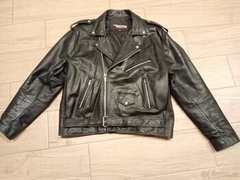 Kožená bunda křivák