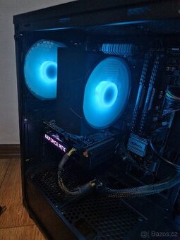 HERNÍ PC - RTX 3060, Ryzen 5500, 16gb ram, 500gb disk