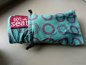 Látková jídelní cestovní židle Tot seat