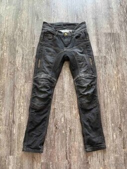 MBW Kevlar Jeans Rebeka - dámské černé vel.40