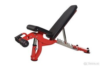 Polohovací lavice s opěrkou pro nohy