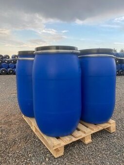 Plastový sud 200l - po čokoládě