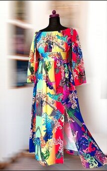 Nové šaty vel.S/M maxi