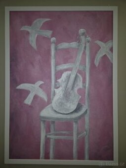 Prodám obraz – Vladimír Komárek (1998), olej na plátně - 1