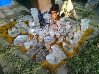 Broušené sklo + keramika