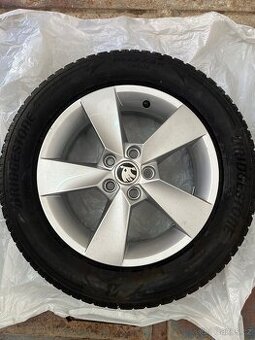 Kompletní hliníková zimní kola Škoda Fabia IV 15"
