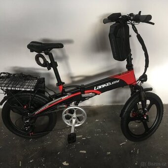 Prodám skládací elektrokolo Lankeleisi G660, zánovní