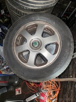 Alu 5x100 R15 letní pneu 195/65 R15