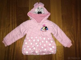 Detska zimni bunda Disney Minnie vel 110 (4-5 let)