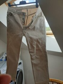 bílé pánské džíny levi strauss 501 originál