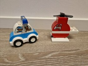 Lego Duplo 10957 - Policie a hasiči - Komplet bez krabice