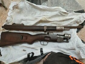 Vojenské věci a torzo Mauser k98 - 1