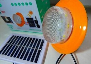 LED solární závěsná lampa - kemping - pergola a pod.