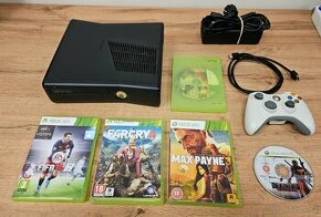 Xbox 360 250gb +4 .hra