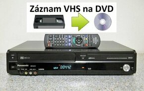 ⚠️VHS-DVD rekordér Panasonic DMR-EZ47 (hdmi+TBC)