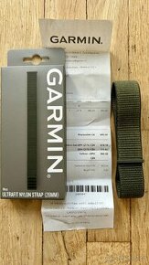 Originální nylonový řemínek Garmin Ultrafit 26mm, zelený