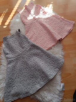Dívčí šaty, trička vel.116 a mikiny vel.110/116