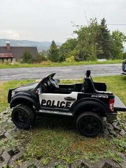 Dětské elektrické autíčko Ford Ranger Raptor Police