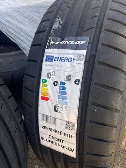 Prodám nové pneu Dunlop 205/55 R16 (BluResponse)