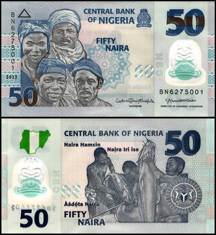 Nigérie - 50 Naira bankovka, 2023, UNC