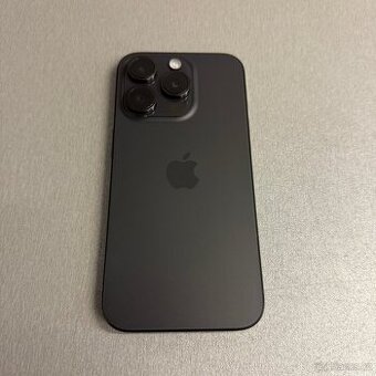 iPhone 15 Pro 256GB black titan, 100% baterie - 1