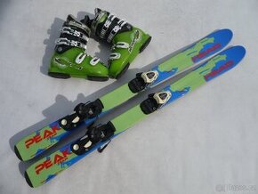 101. Detske lyže HEAD -107cm + boty NORDICA 33,5eu - SET