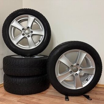 AUDI A3 8V 5x112 R16 ET48+ZIMNÍ 205/55R16 4mm