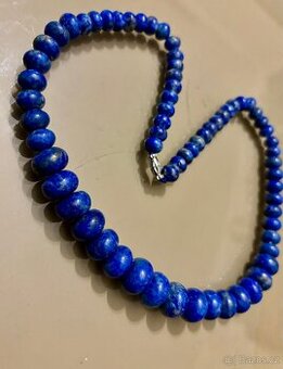 Náhrdelník přírodní lapis lazuli UV AKTIVNÍ 97,6 g - 1