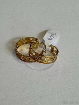 Zlaté náušnice 14k 585/1000