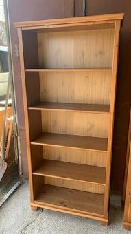 Ikea knihovna masiv - Markor Leksvik Hemnes antik