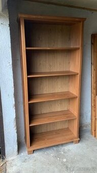 Ikea knihovna masiv - Markor Leksvik Hemnes antik