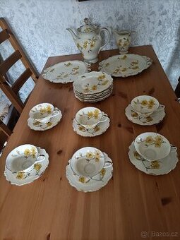 Porcelán, SORAU, čajový servis, starožitnosti, sběratelství