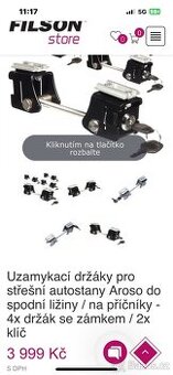 Držák auto stanu