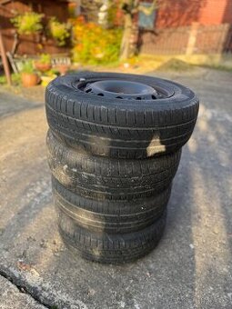 Kola plech 195/65 R15 letní sada, Octavia