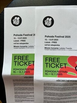 Pohoda festival 2025