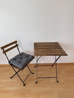 Stůl a židle z Ikea (TÄRNÖ)