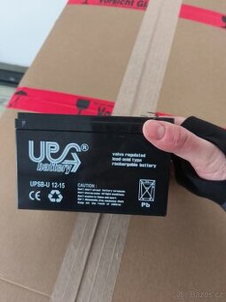 UPS akumulátory 12V 15Ah 62ks
